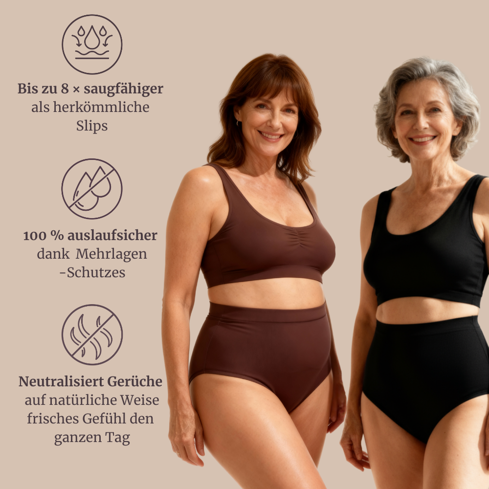 Elora's Komfort Plus – auslaufsichere Unterwäsche